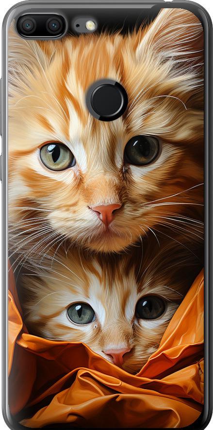 Чехол на Huawei Honor 9 Lite Котики 2 (5664t-1359-42517)