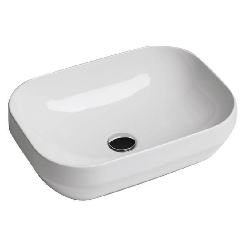 Умивальник на стільницю AXA Decus RETTANGOLARE 50x35 см Білий (8520001)