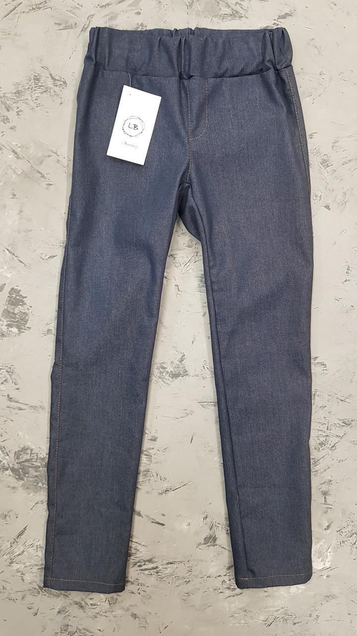 Джеггинсы для девочки Little Bunny 128 см Серый Джеггинсы для девочки Little Bunny 128 см Серый