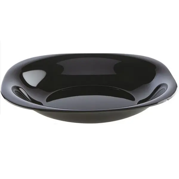 Тарелка суповая Luminarc Carine Black 215х215 мм Черный (9818l)