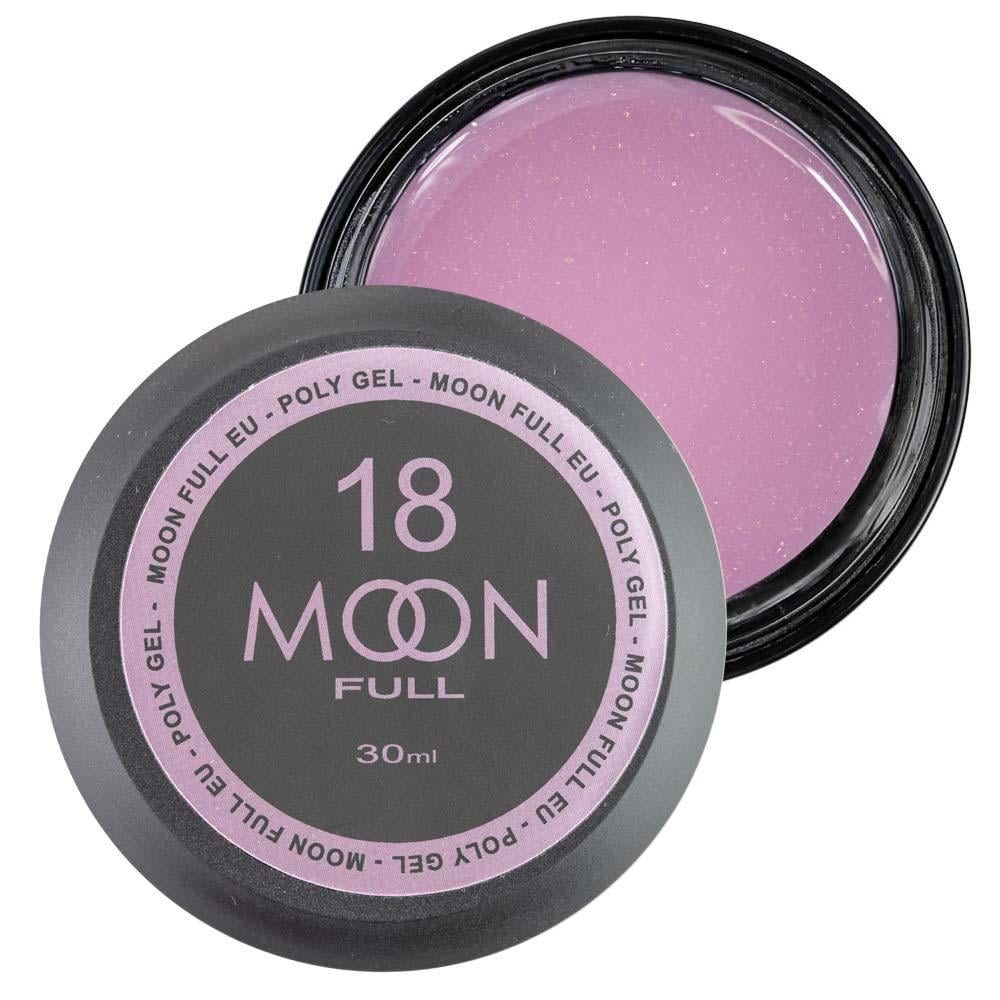 Полигель для наращивания Moon Full Poly Gel №18 30 мл
