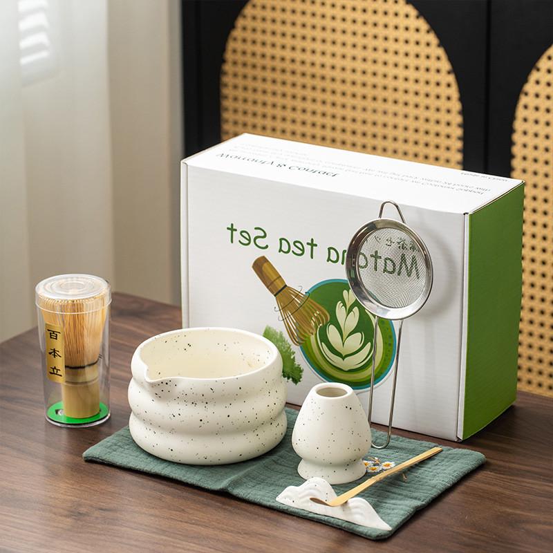 Набір для приготування чаю матча Lesko Matcha SD5458 подарунковий 7 пр. White (25714125) - фото 6 Набір для приготування чаю матча Lesko Matcha SD5458 подарунковий 7 пр. White (25714125) - фото 6