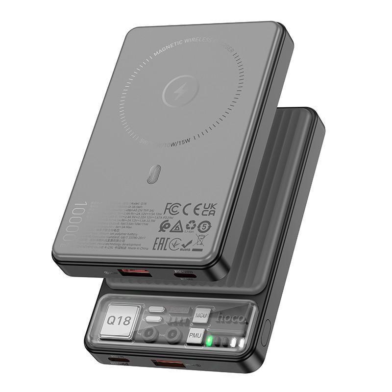 Повербанк Hoco Q18 Tourer 22,5W fully 10000 mAh Чорний (2894489518)