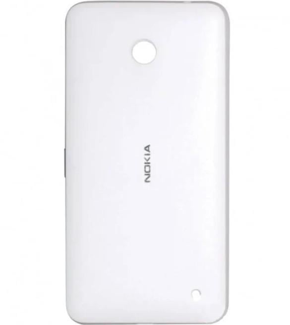 Задня кришка для Nokia 630 Lumia Dual Sim/635 Lumia з бічними кнопками Білий (000023430)