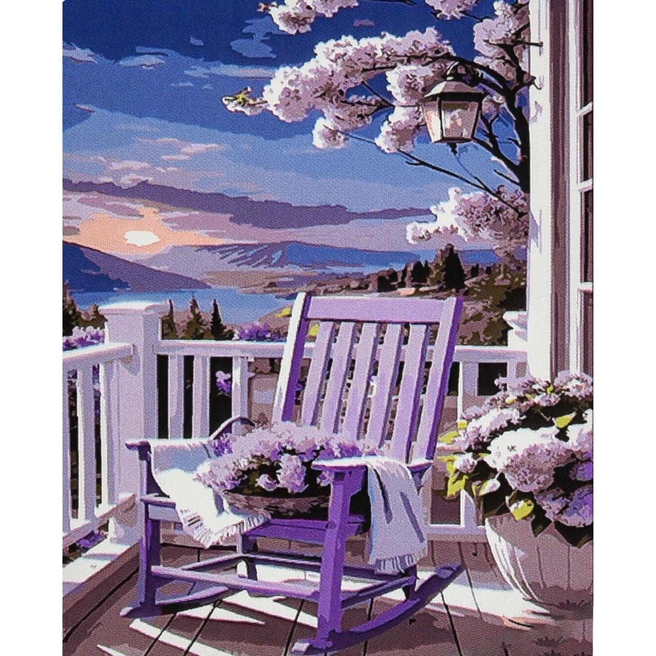 Картина за номерами Strateg Преміум Тиша 30х40 см (SS1179)