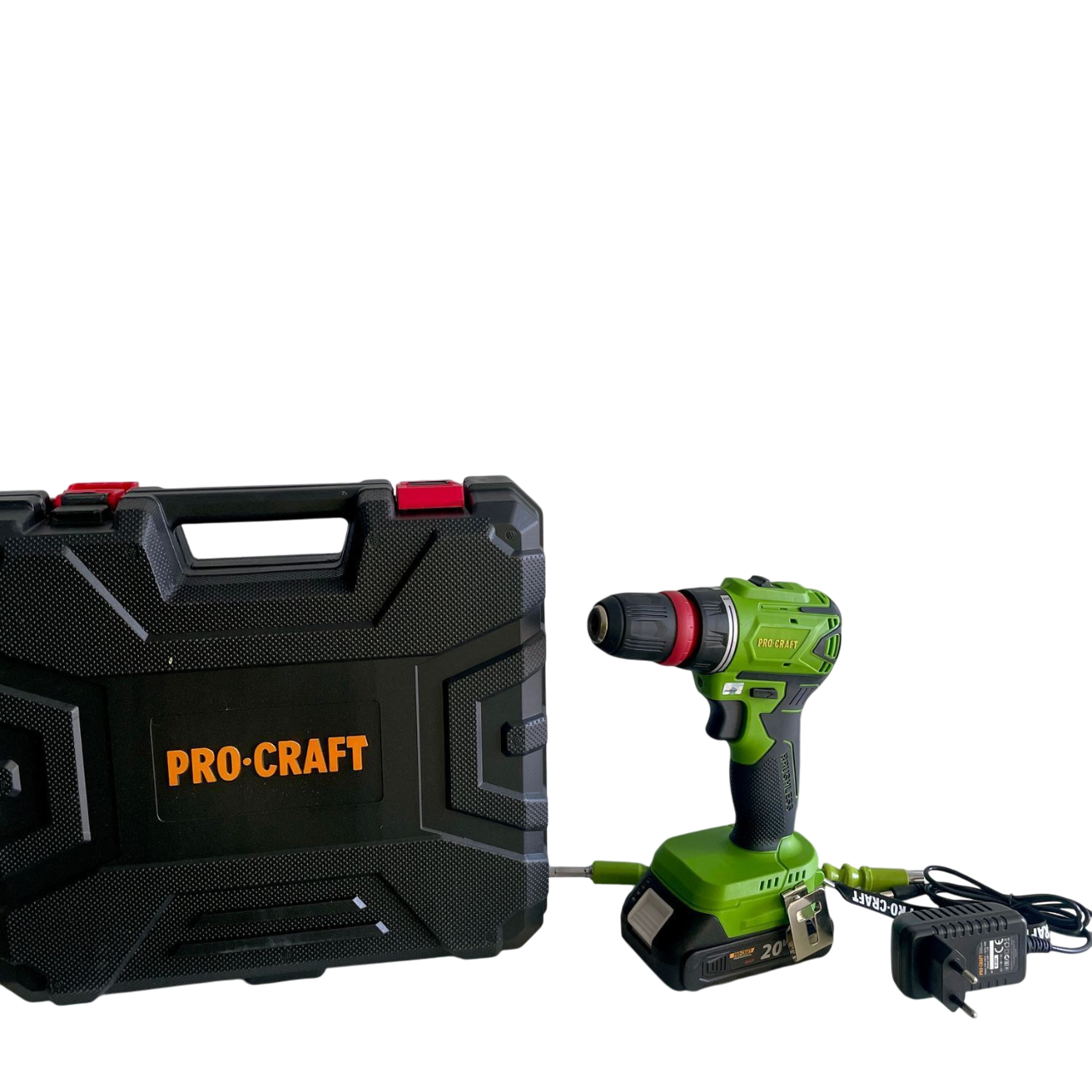 Шуруповерт акумуляторний ProCraft PA18LiN DFR з 1 акб та зп (001813) - фото 2