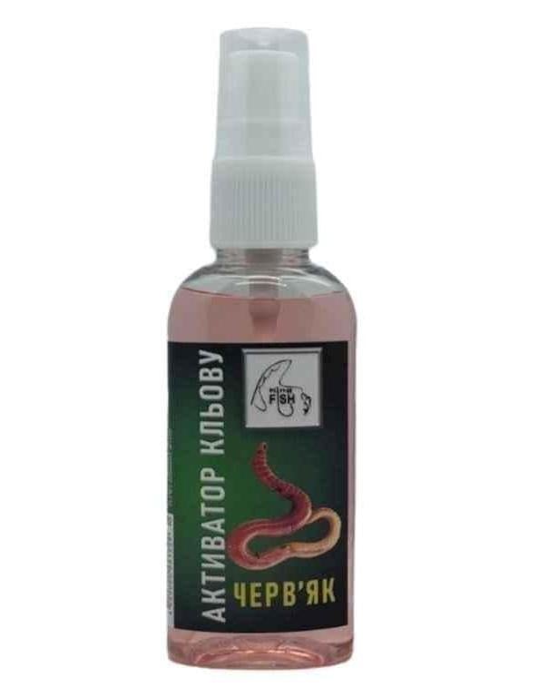 Спрей-активатор кльову King Fish черв'як 50 мл (1018522)