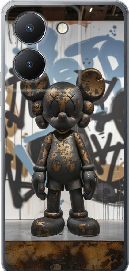 Чехол на Vivo Y27 5G Bronze kaws v2 (6098u-3407-42517)