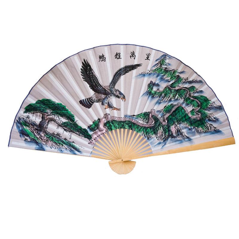 Настінне віяло орел 90х160 см Сірий (В1548)