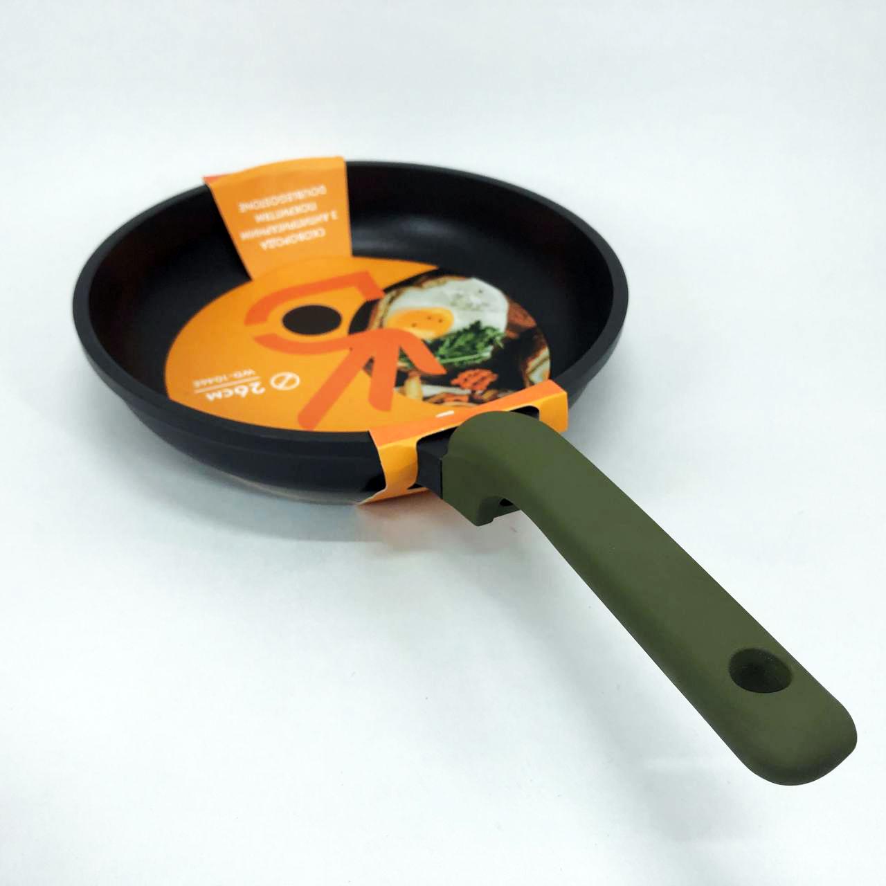 Литая сковорода с индукционным дном well done WD-1046E с покрытием Double Go Stone 26 см. - фото 10 Литая сковорода с индукционным дном well done WD-1046E с покрытием Double Go Stone 26 см. - фото 10