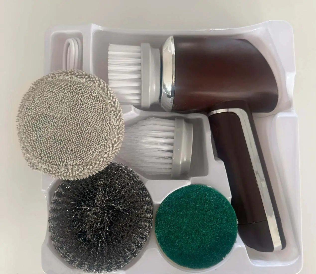 Электрическая щетка для мытья посуды и уборки (AND 1-43) - фото 4