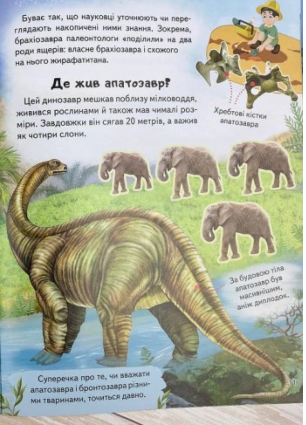 Книга "Енциклопедія Динозаври Унікальні факти цікава інформація про динозаврів" - фото 6