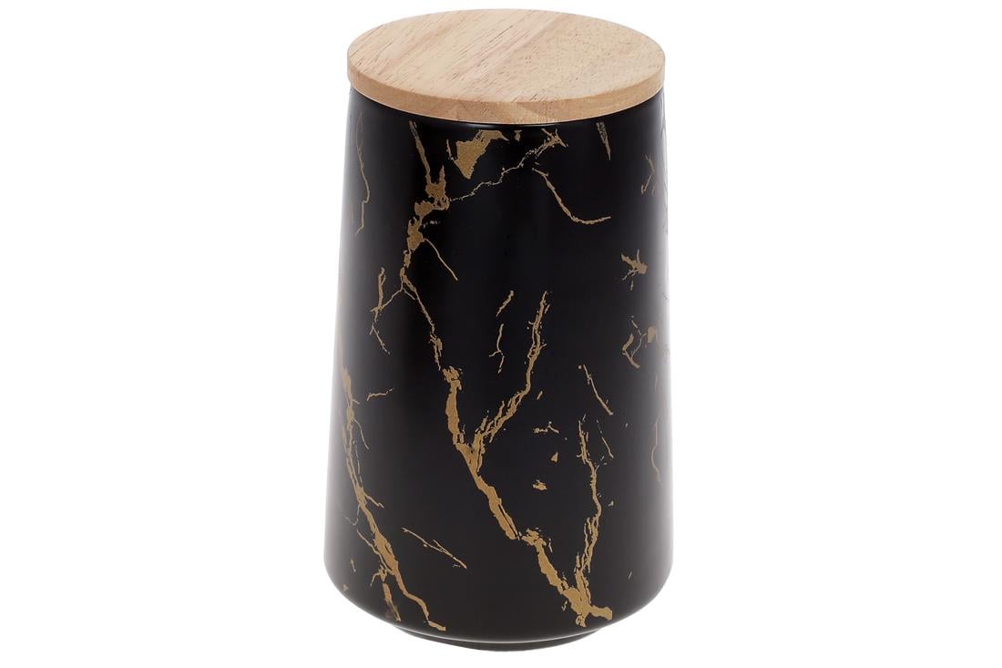 Банка фарфоровая BonaDi 1 л Мраморная Роскошь (805-722)