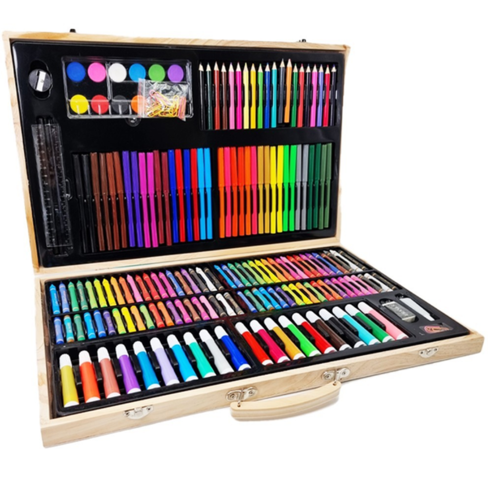 Набір для малювання та творчості у валізі 220 пр. (3801)