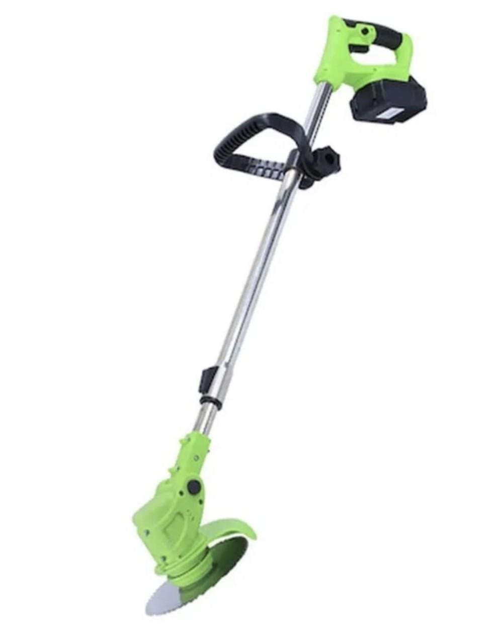 Триммер садовый аккумуляторный KRAFFTEC с бесщеточным двигателем 48V 4 Ah (555)