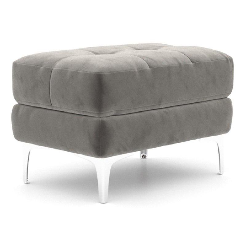 Пуф Riviera 70х40х45 см Сірий (Арт. 53) - фото 2 Пуф Riviera 70х40х45 см Сірий (Арт. 53) - фото 2