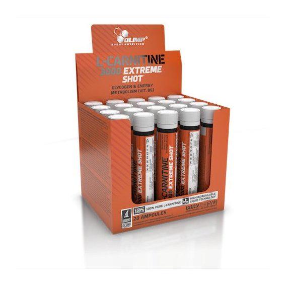 Жиросжигатель для спорта Olimp Nutrition L-Carnitine 3000 Extreme Shot 20х25 мл Orange