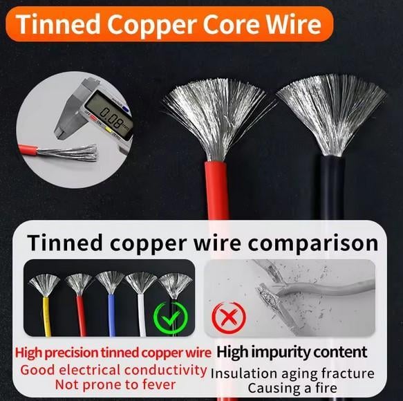 Кабель в силіконовій ізоляції 1 м 8,5 мм (000048654) - фото 5