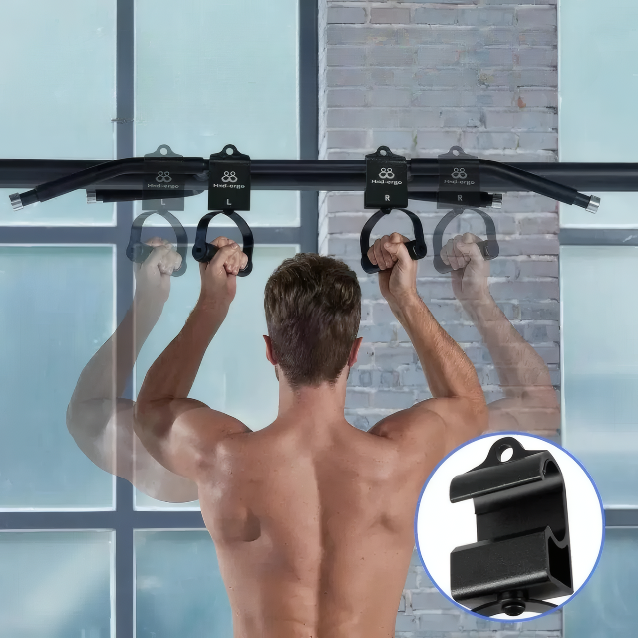 Ручки для тяг и тренажеров HxD регулируемые (2761620391) - фото 6