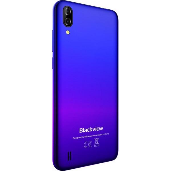 Смартфон Blackview A60 2021 2/16GB Blue - фото 4