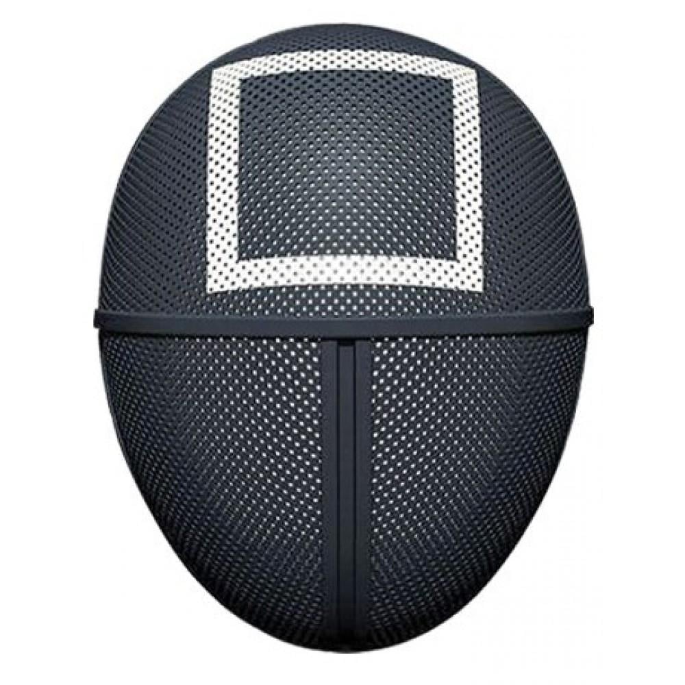 Маска 3D Игра в Кальмара с принтом Квадрата