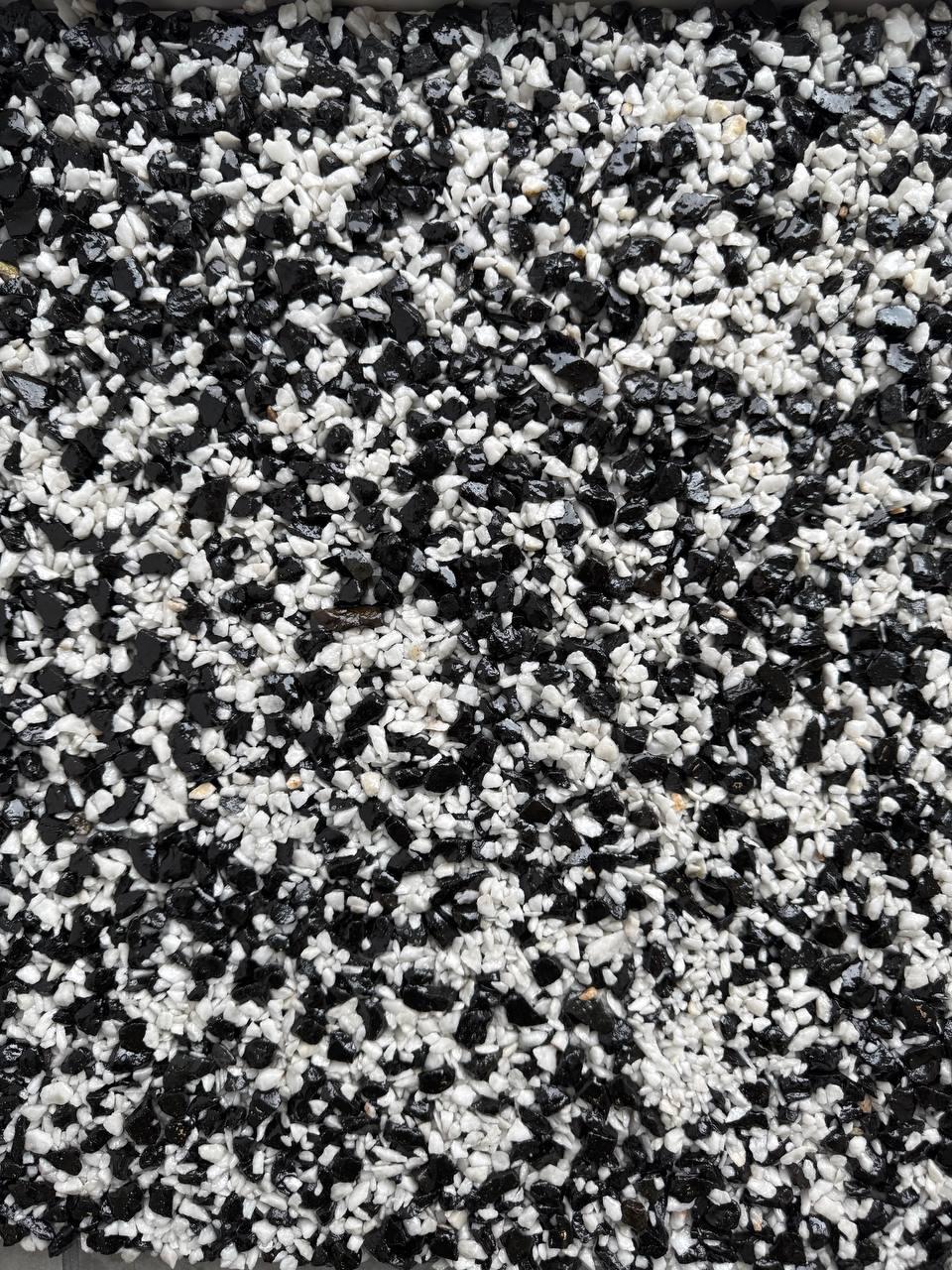 Набор каменный ковер Creto 22,2 кг Black/White