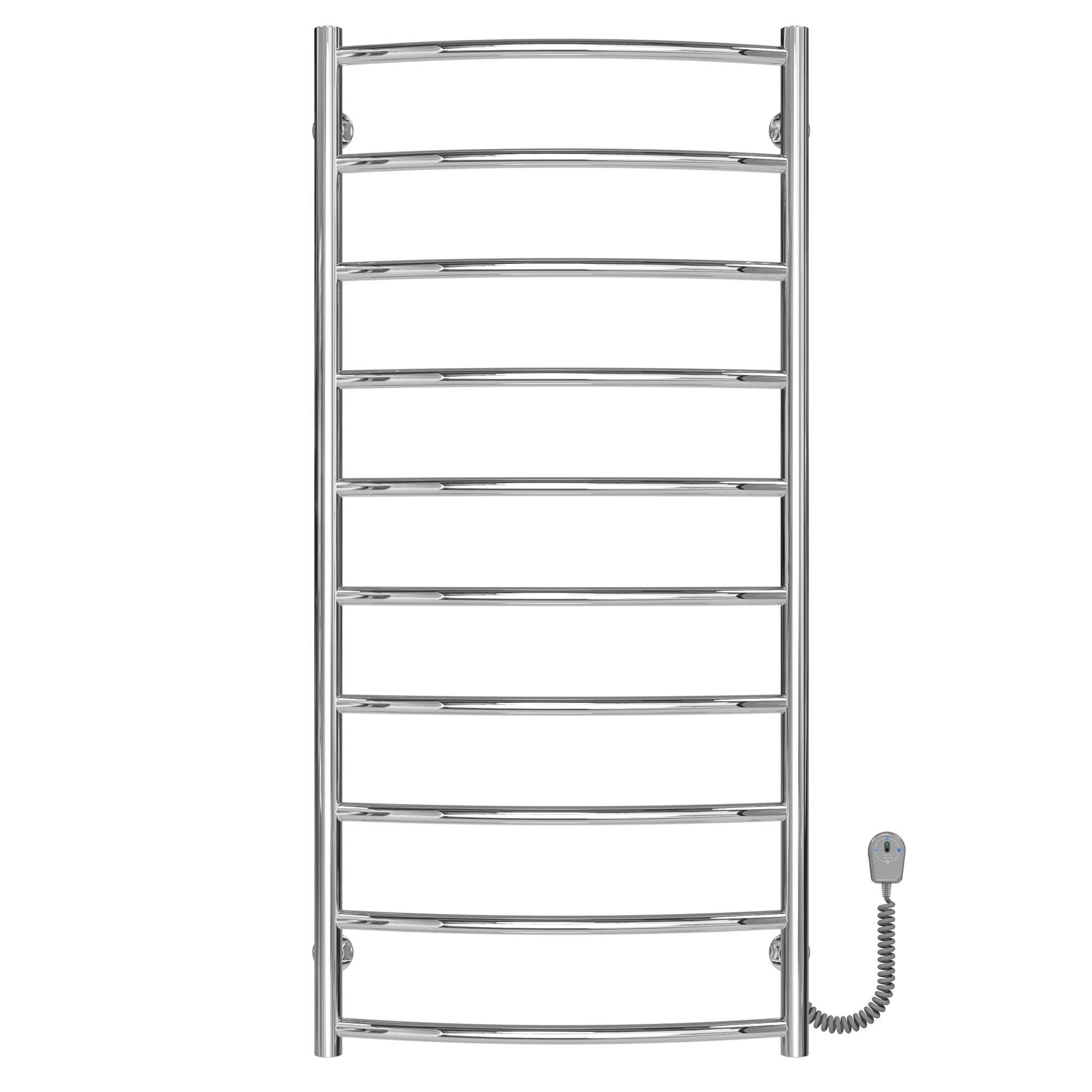 Полотенцесушитель электрический Deffi Классик П10 EF16 правое подключение нержавеющая сталь 500х1100 мм Хром (C.DK.110.50.10.E.C.R.5)