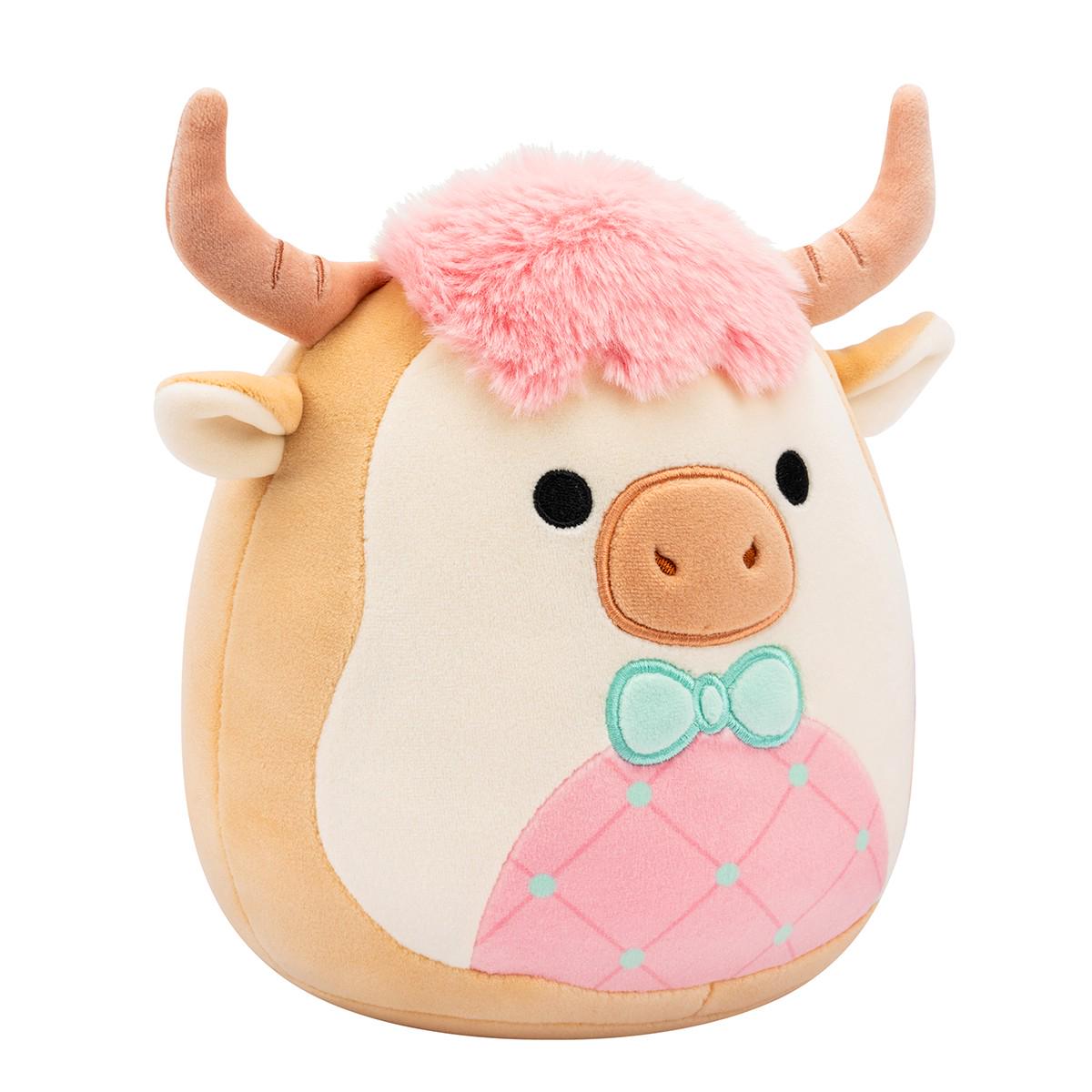 Игрушка мягкая SQUISHMALLOWS Коровка Самсон 19 см - фото 6