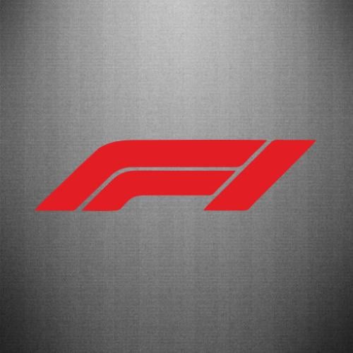 Наклейка F1 logo (18645898-2-209149-15 x 3.8 см.)