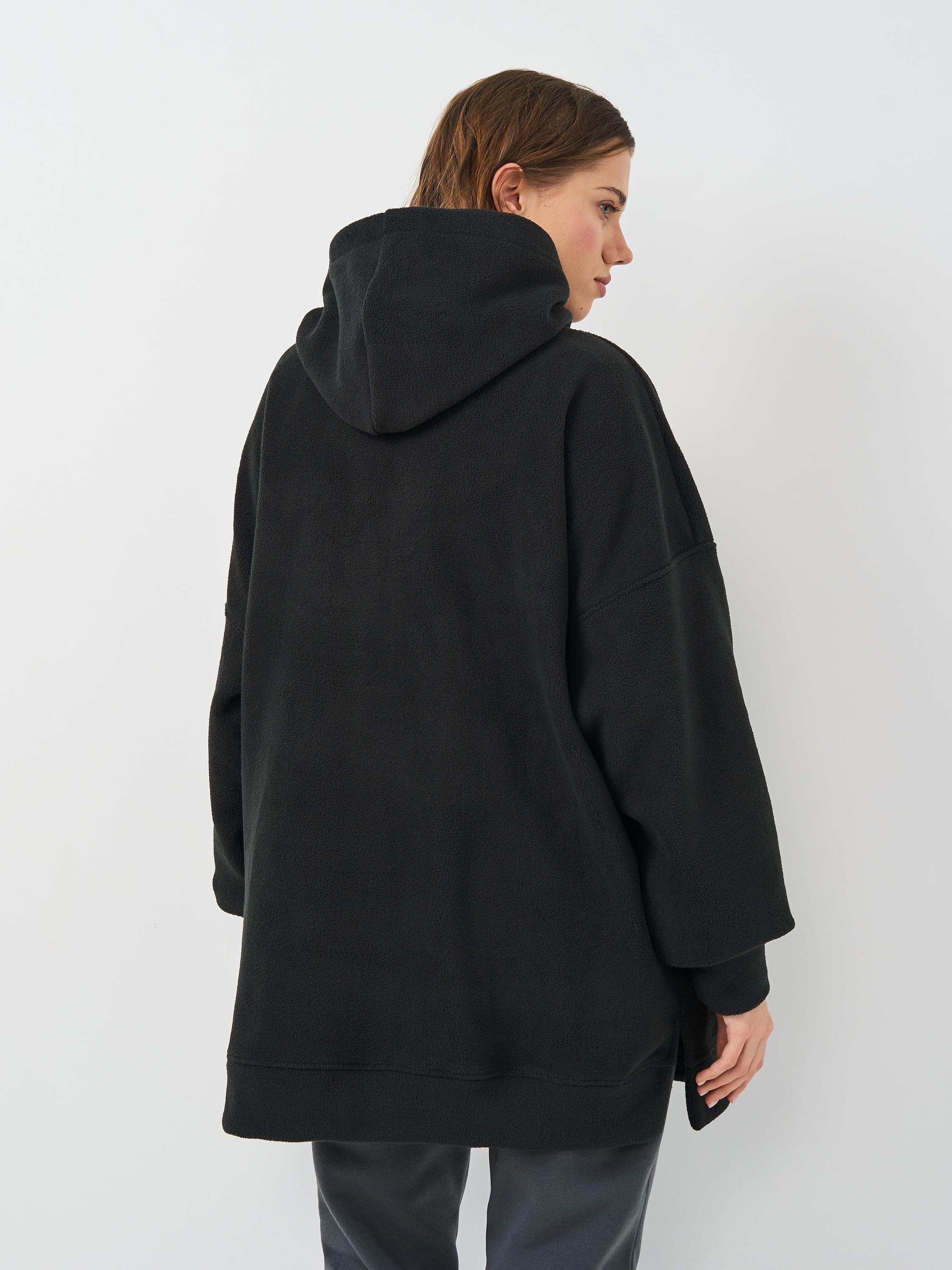 Толстовка на флисе Купер женская р. 54 Черный (2119329524) - фото 4