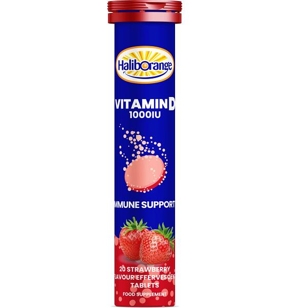 Витамин D Haliborange Vit D 1000 IU Strawberry 20 effervescent tabs (000020704) Витамин D Haliborange Vit D 1000 IU Strawberry 20 effervescent tabs (000020704)