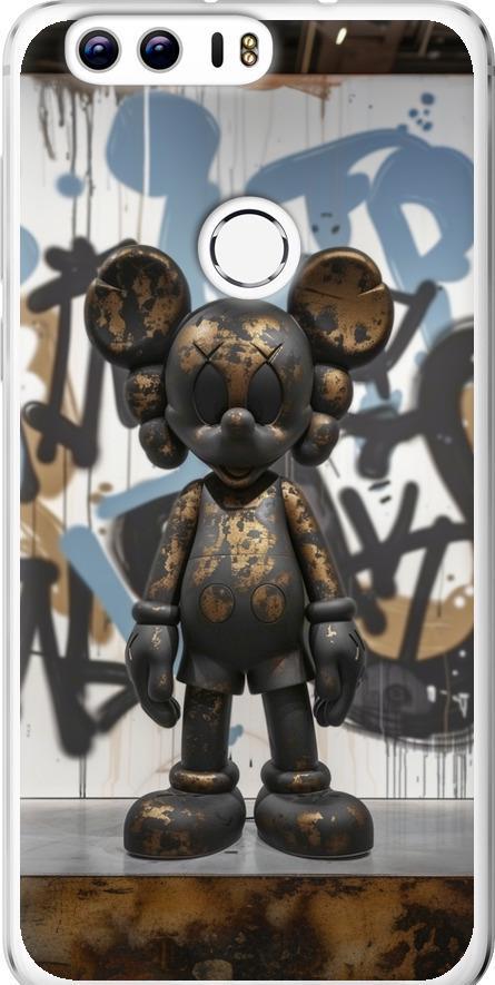 Чехол на Huawei Honor 8 Bronze kaws v2 (6098u-351-42517)