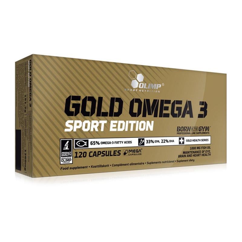 Рыбий жир Olimp Gold Omega Sport Edition 120 капс. (01613-01)