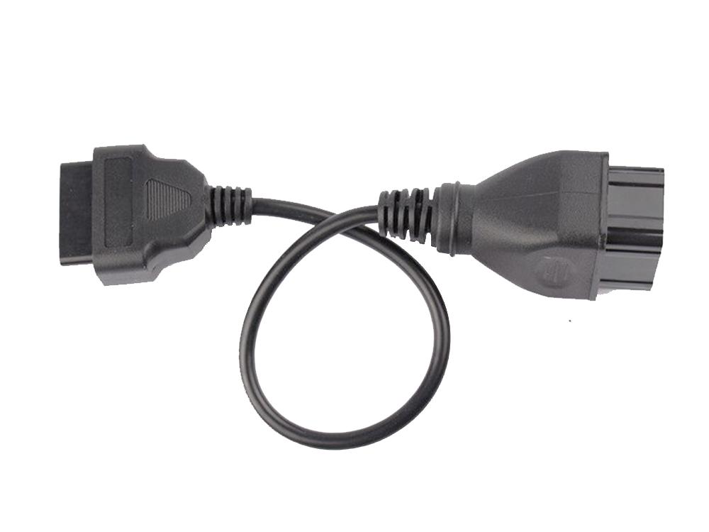 Кабель перехідник для Renault 12 Pin до 16 Pin OBD2 - фото 2