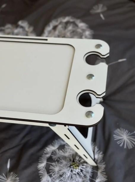 Столик багатофункціональний 58х28 см Білий (019ст) - фото 2 Столик багатофункціональний 58х28 см Білий (019ст) - фото 2