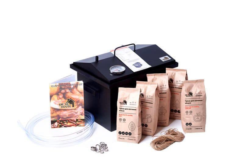 Коптильня Smoke House Thermo M з термометром і сумкою - фото 6 Коптильня Smoke House Thermo M з термометром і сумкою - фото 6