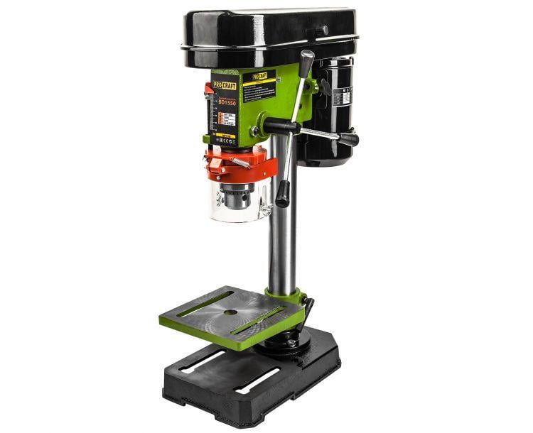 Сверлильный станок ProCraft BD1550 патрон 16 мм 5 скоростей тиски