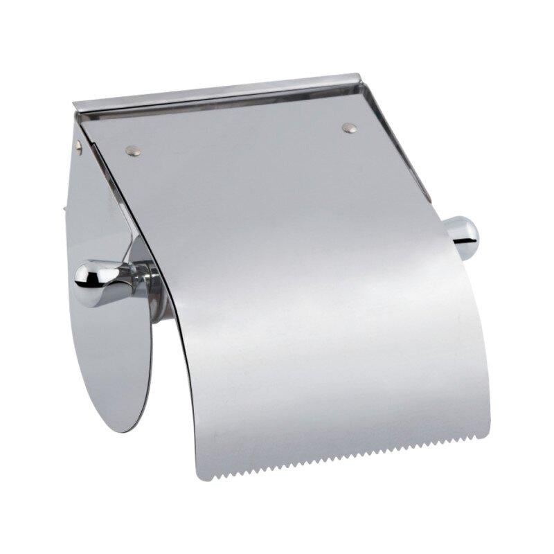 Держатель для туалетной бумаги Lidz 121 LIDZCRM1210402 с крышкой Хром (61665)