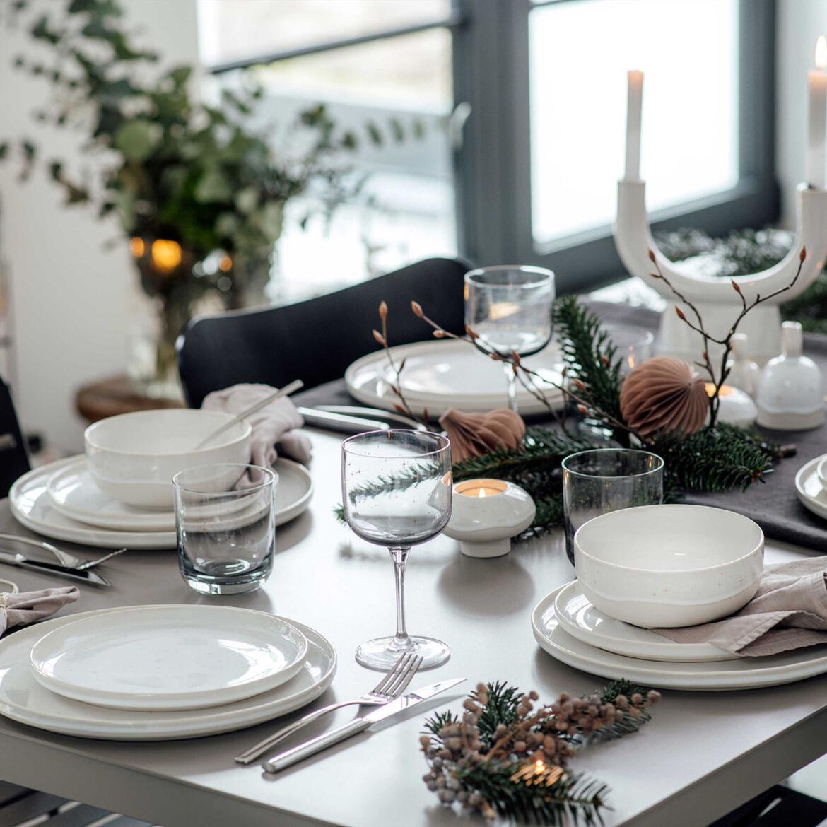 Тарелка десертная Villeroy & Boch Winter Glow 21 см (1486712640) - фото 5 Тарелка десертная Villeroy & Boch Winter Glow 21 см (1486712640) - фото 5