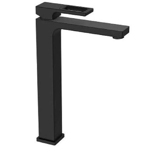 Смеситель для умывальника KOER KB-11009-05 высокий черный (KR3501)