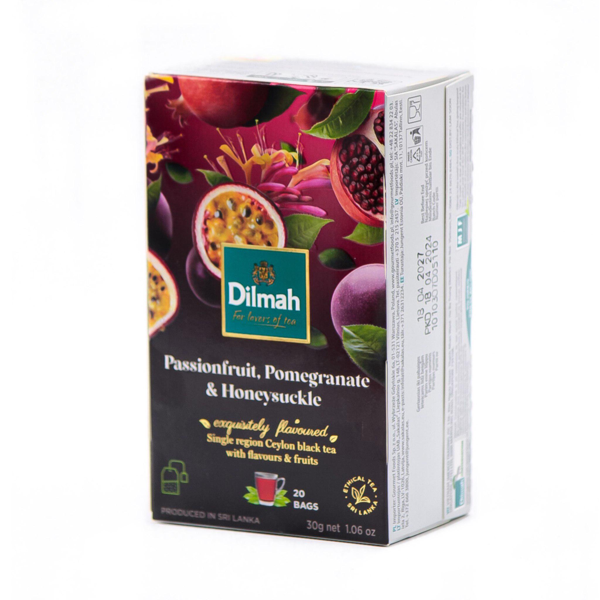 Чай Dilmah Маракуя та гранат 20 шт. (13353517)