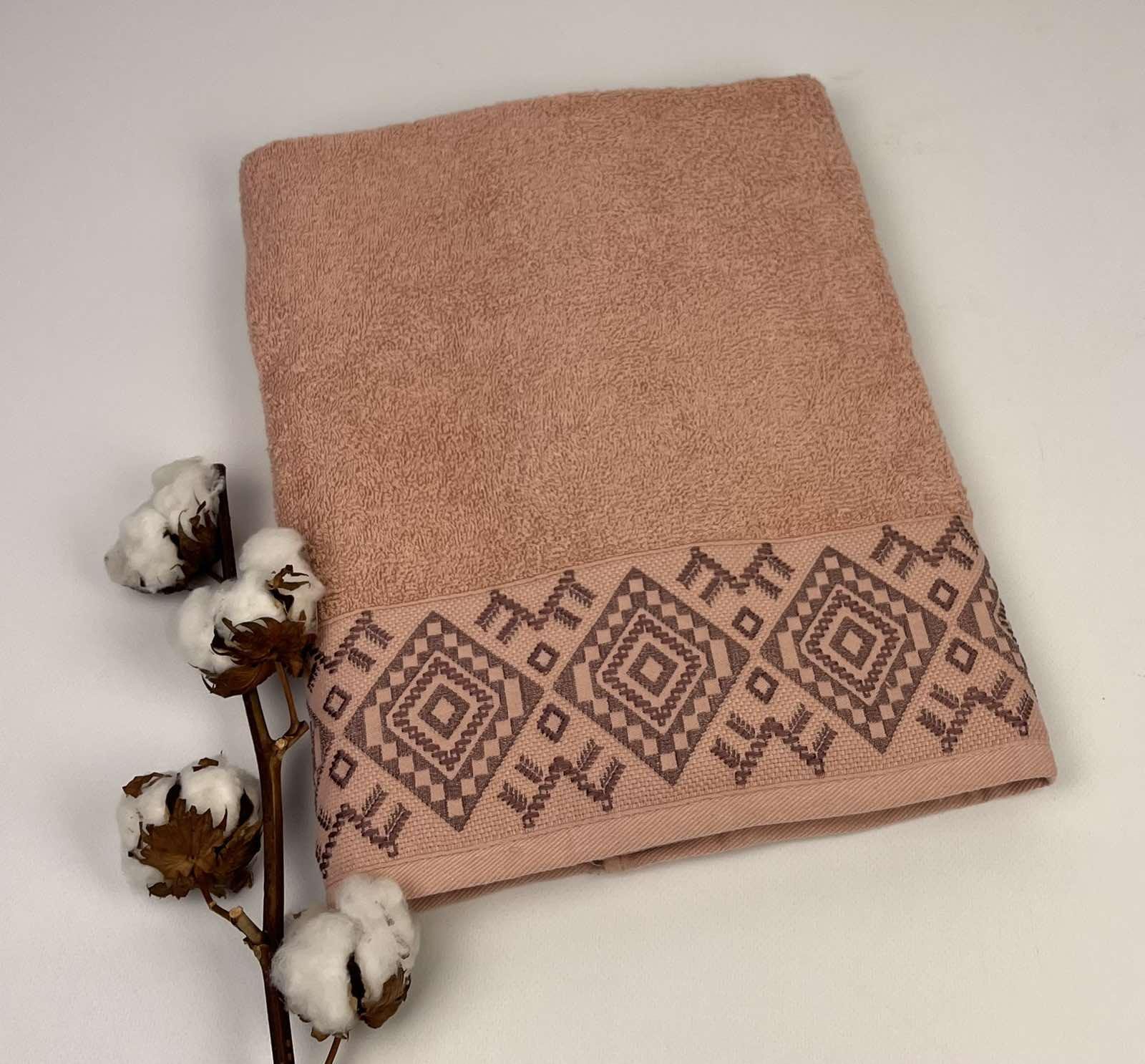 Полотенце Altinbasak Pera Freya 70x140 см Персиковый (CN28126)