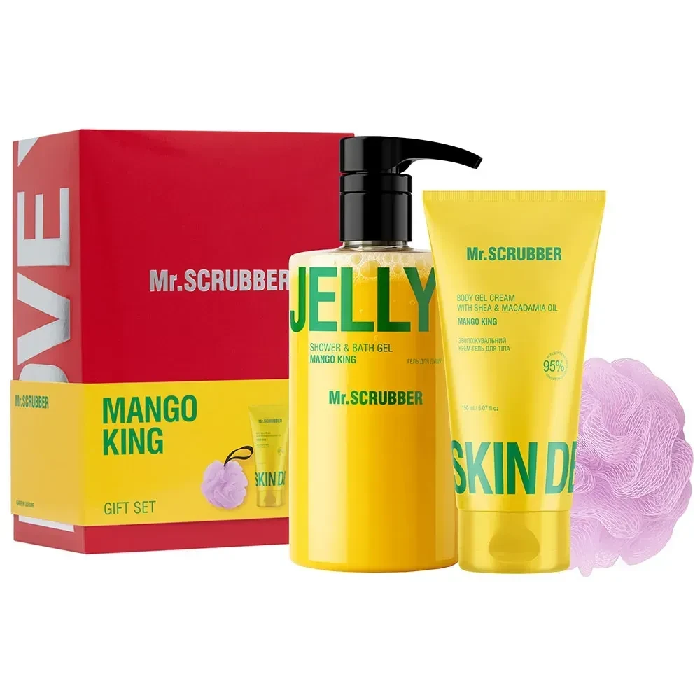 Подарунковий набір косметики для тіла Mr.SCRUBBER Mango King (2710441766) Подарунковий набір косметики для тіла Mr.SCRUBBER Mango King (2710441766)