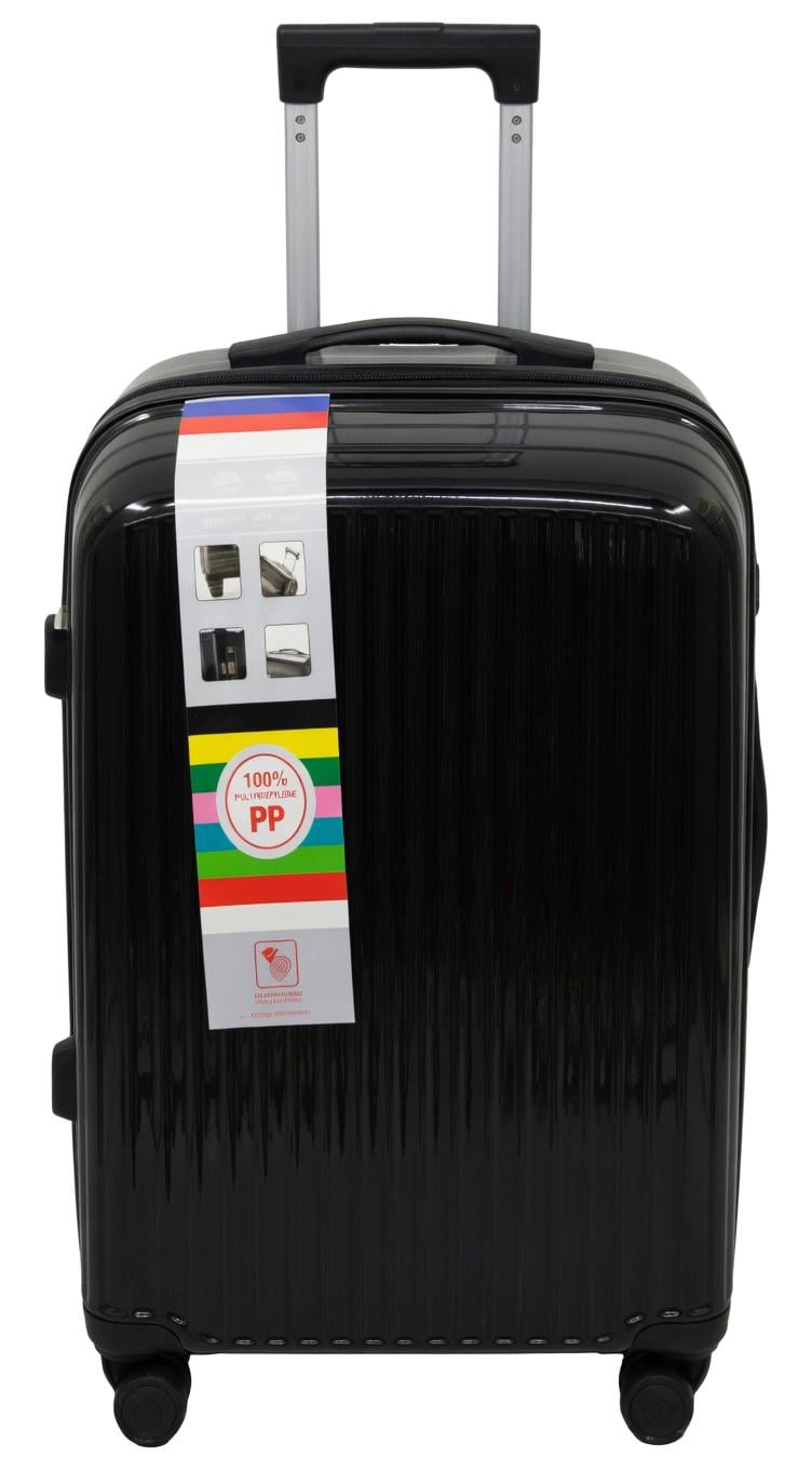 Комплект чемоданов на колесах Gems 1 3 шт. Черный (2104619220)