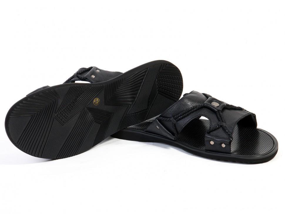 Шлепанцы мужские Aici Berllucci 7152708 натуральная кожа р. 44 Темно-синий (11921) - фото 2 Шлепанцы мужские Aici Berllucci 7152708 натуральная кожа р. 44 Темно-синий (11921) - фото 2