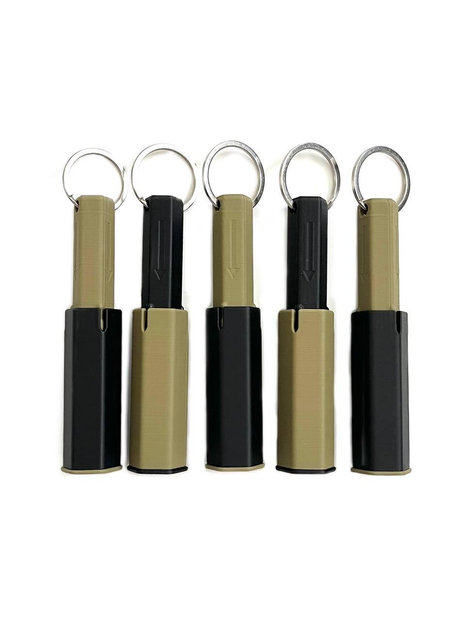 Ампульниця одинарна 5 шт. Чорний/Хакі (24610722)