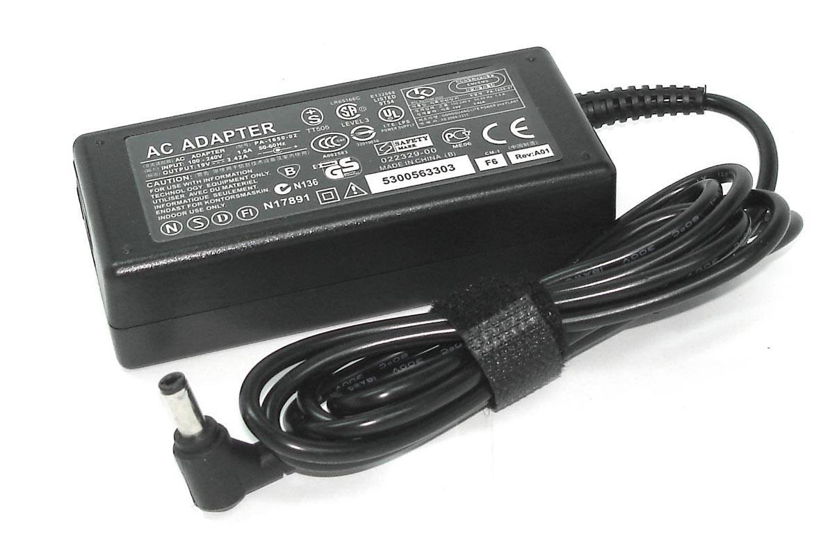 Блок питания для ноутбука Liteon PA-1650-02 65W 19V 3,42A 5,5x2,5 мм (016081)