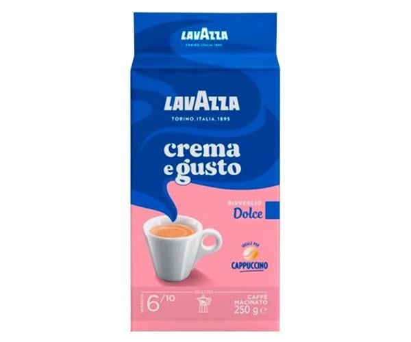 Кофе молотый Lavazza Crema e Gusto Dolce 250 г