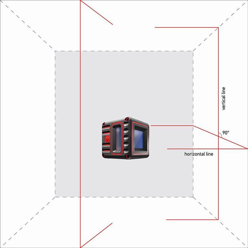 Нивелир лазерный линейный ADA Cube 3D Home edition (A00383) - фото 5