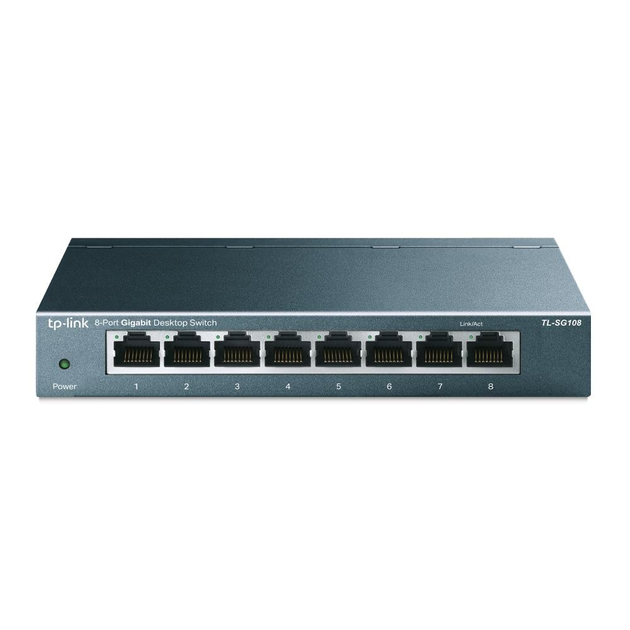 Комутатор мережевий TP-LINK TL-SG108 8 портів (27319032)
